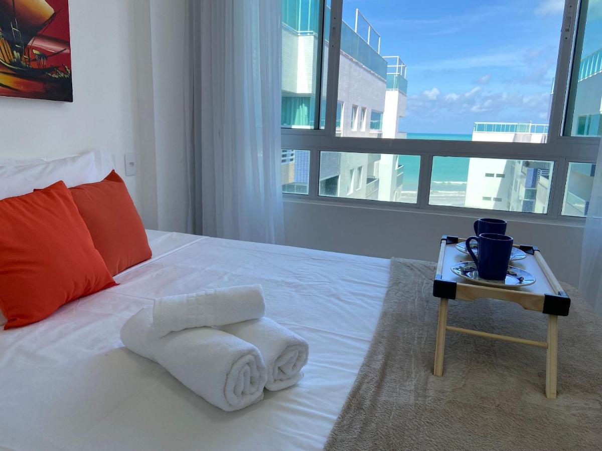 Bela Hospedagem - Pe Na Areia No Bessa, Wifi C/Vista Piscina E Mar João Pessoa Dış mekan fotoğraf
