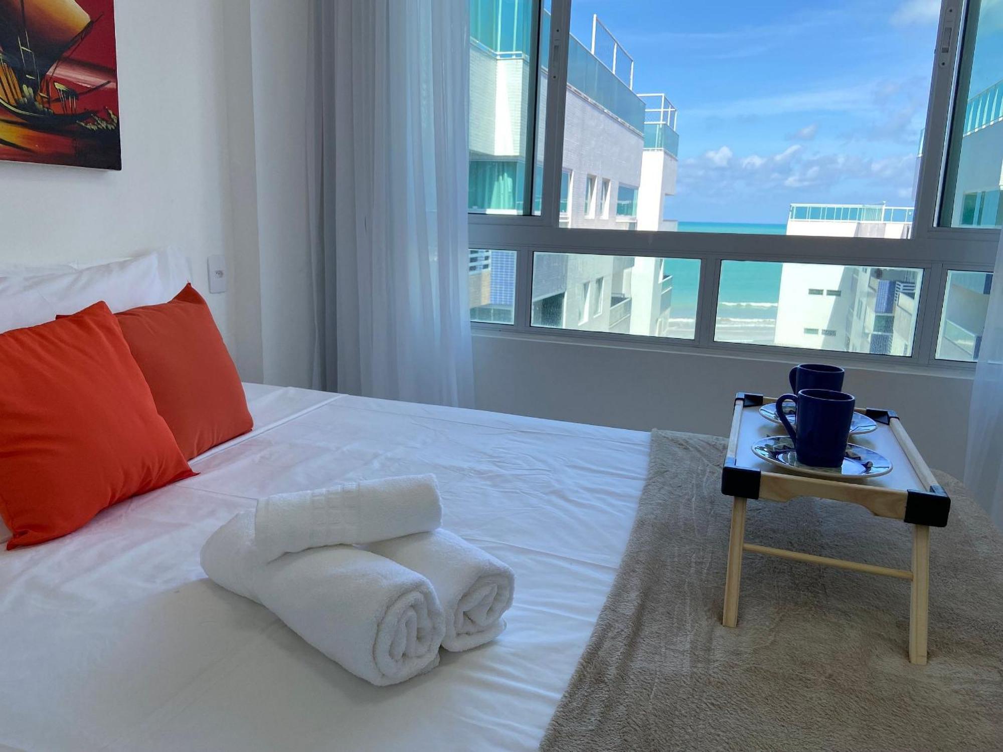 Bela Hospedagem - Pe Na Areia No Bessa, Wifi C/Vista Piscina E Mar João Pessoa Dış mekan fotoğraf